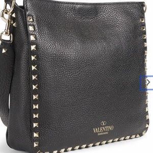 Valentino Rockstud Leather Hobo bag